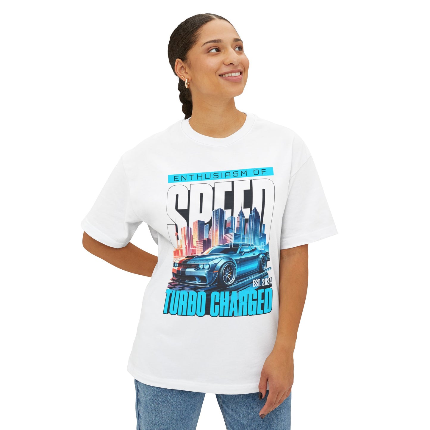 Unisex Oversized Boxy Tee