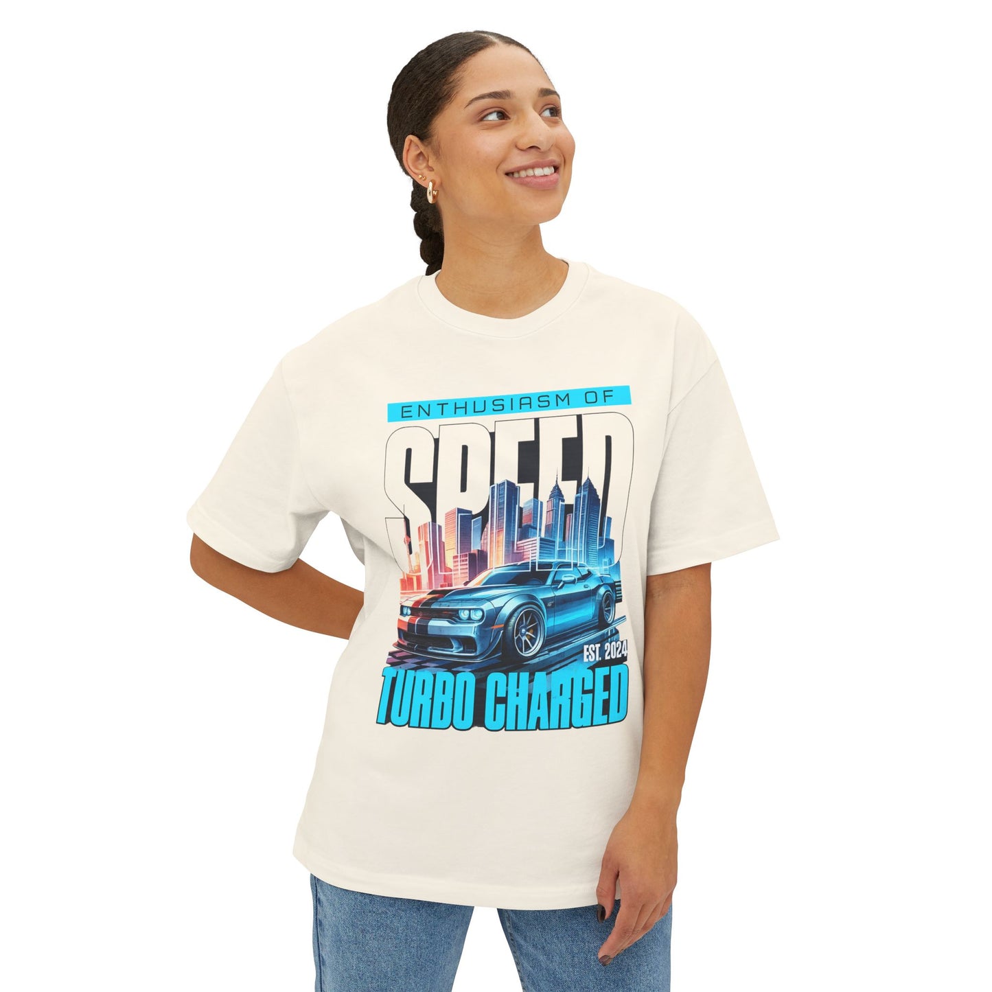 Unisex Oversized Boxy Tee