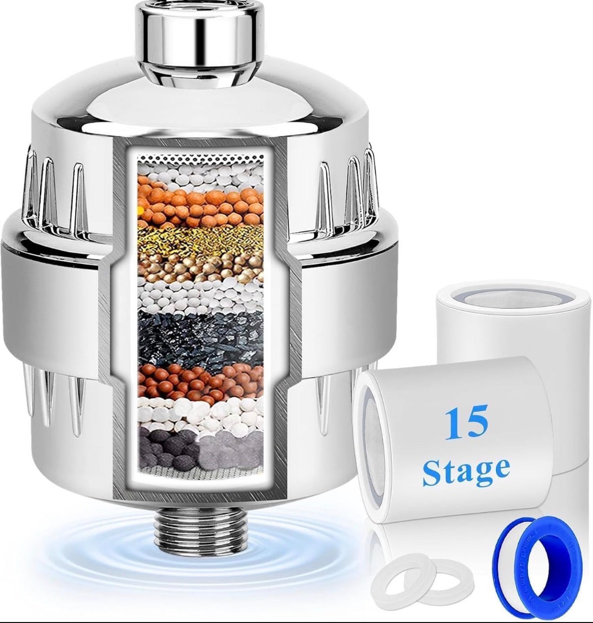 Hard Water Softener Shower Head