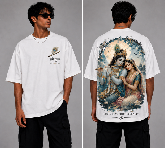 Radha Krishna I Unisex Oversized Standard T-Shirt