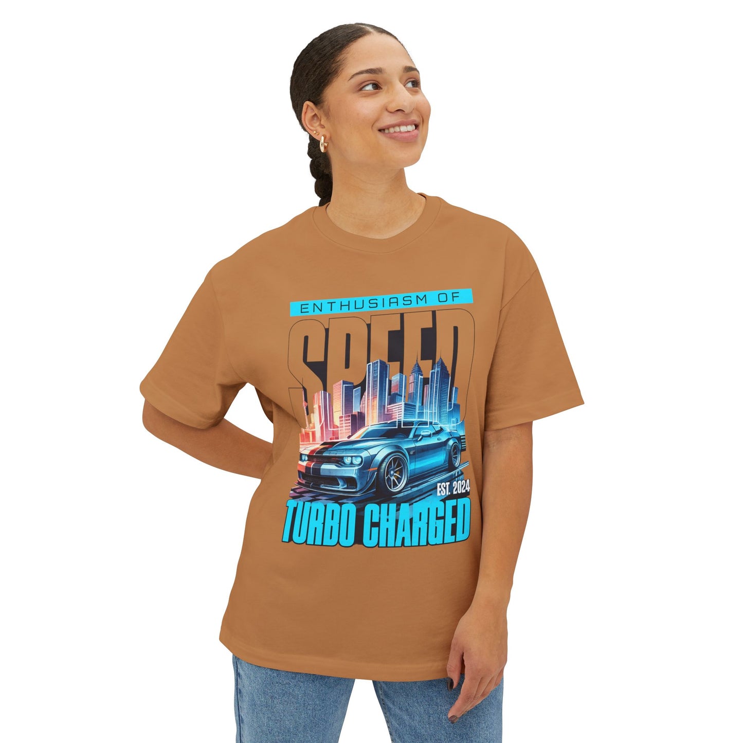 Unisex Oversized Boxy Tee