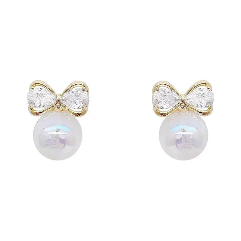 Bow Tassel Earrings