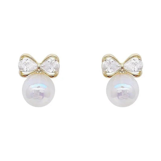 Bow Tassel Earrings