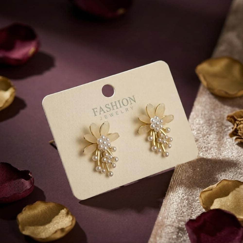 Flower Stud Earrings
