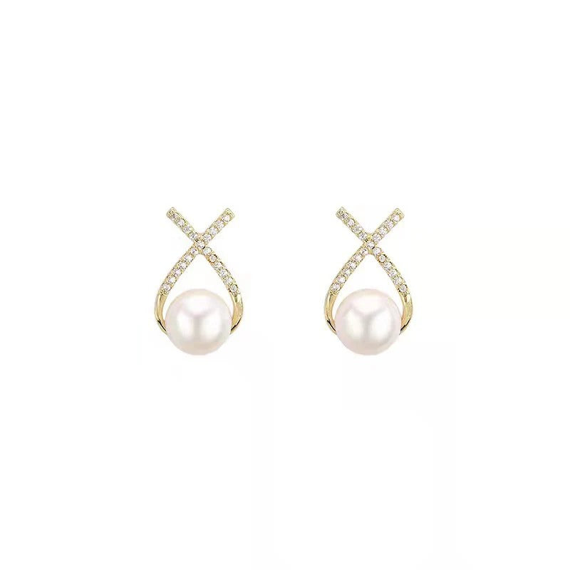 High-end Cross Fashion Earrings