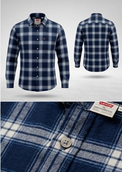 Men's check Shirts in Pack of 4 I Levis