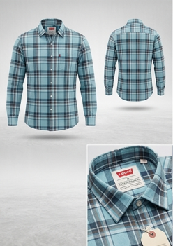 Men's check Shirts in Pack of 4 I Levis