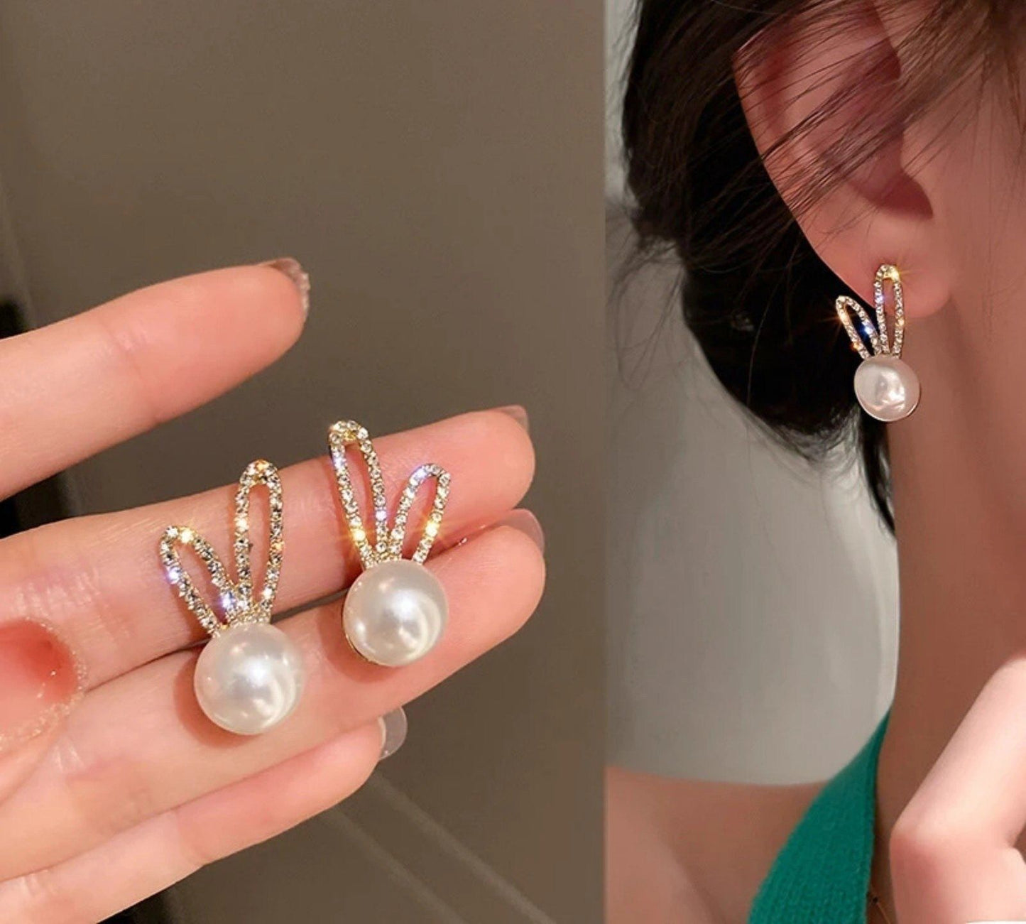 Rabbit Ear Earring